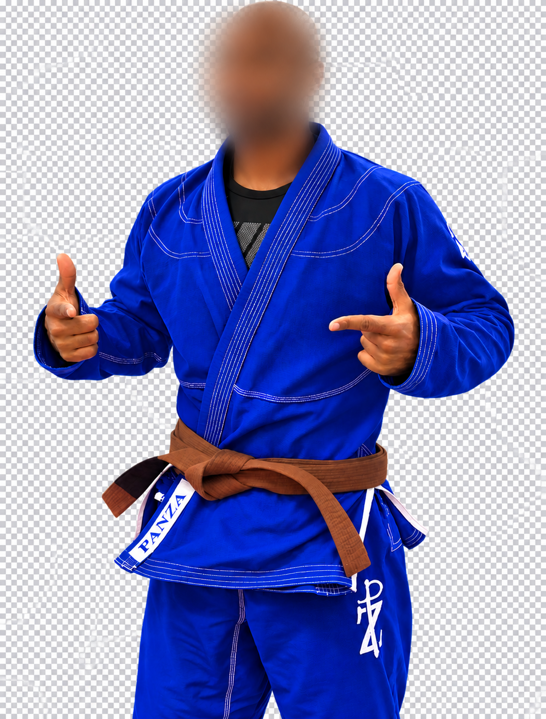 PANZA blue Jiu-Jitsu Gi